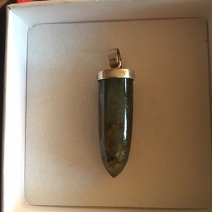 Labradorite pendant or pendulum